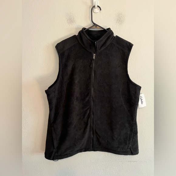 3/$20 Cabela’s NWT Black Snake River Full Zip Fleece Vest - Picture 1 of 11